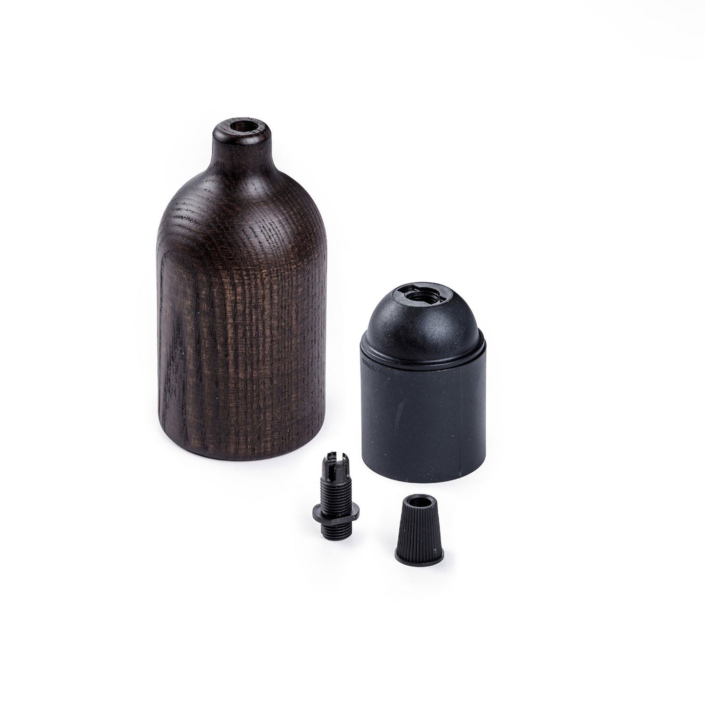 E27 fatning kit i træ