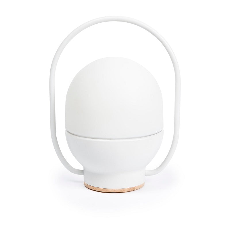 Take away LED bordlampen i hvid