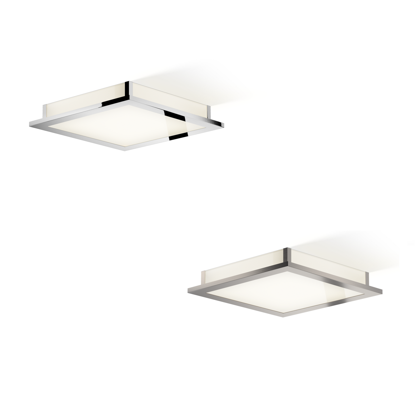 Kubic vist i krom og mat nikkel