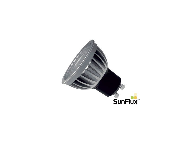 GU10 4,5W LED 2700K, 250Lm, Ra95, 60°, DIM sunflux