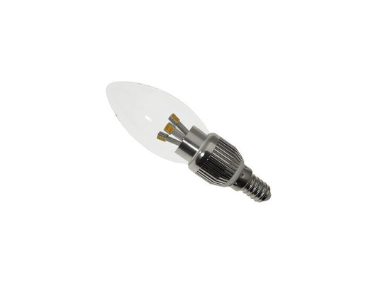 E14 kerte 5,1W LED klar Luxinia 2650K 353Lm Ra85, 360° sunflux