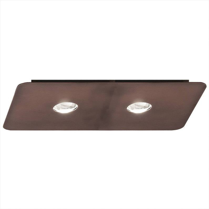 Frozen small loftlampe i mat kobber bronze fra studio italia design