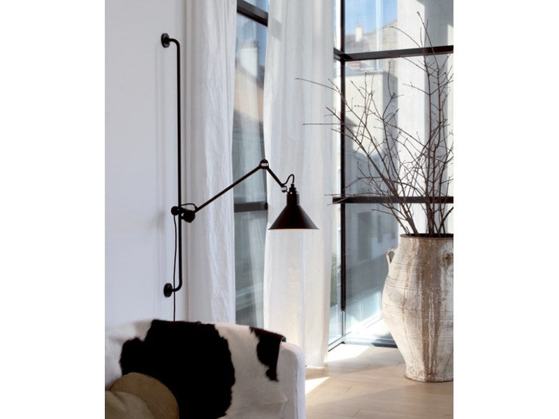 Lampe Gras 214 væglampe sort