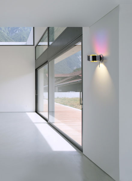 puk meg maxx wall med linse / farvefilter glas væglampe top-light 2