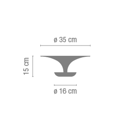 Funnel 35 loftlampe Vibia