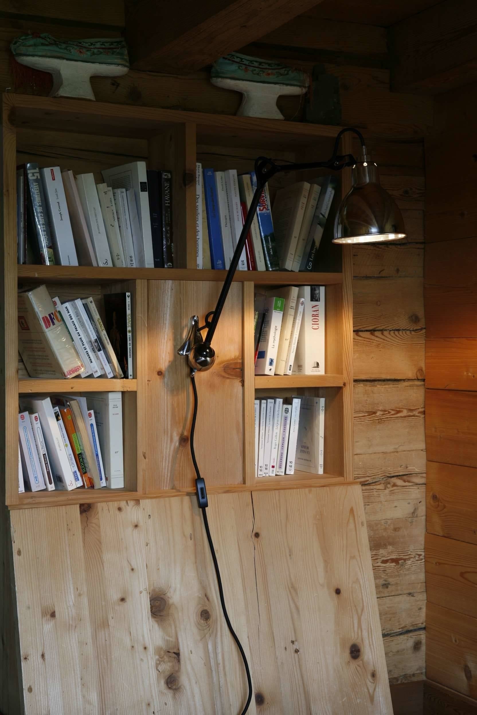 Lampe Gras 222 væglampe sort/krom