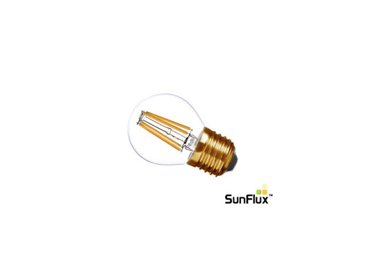 Glow LED E27 G45 Klar krone 3,5W 2100K 280Lm Ra90 360° Dæmpbar