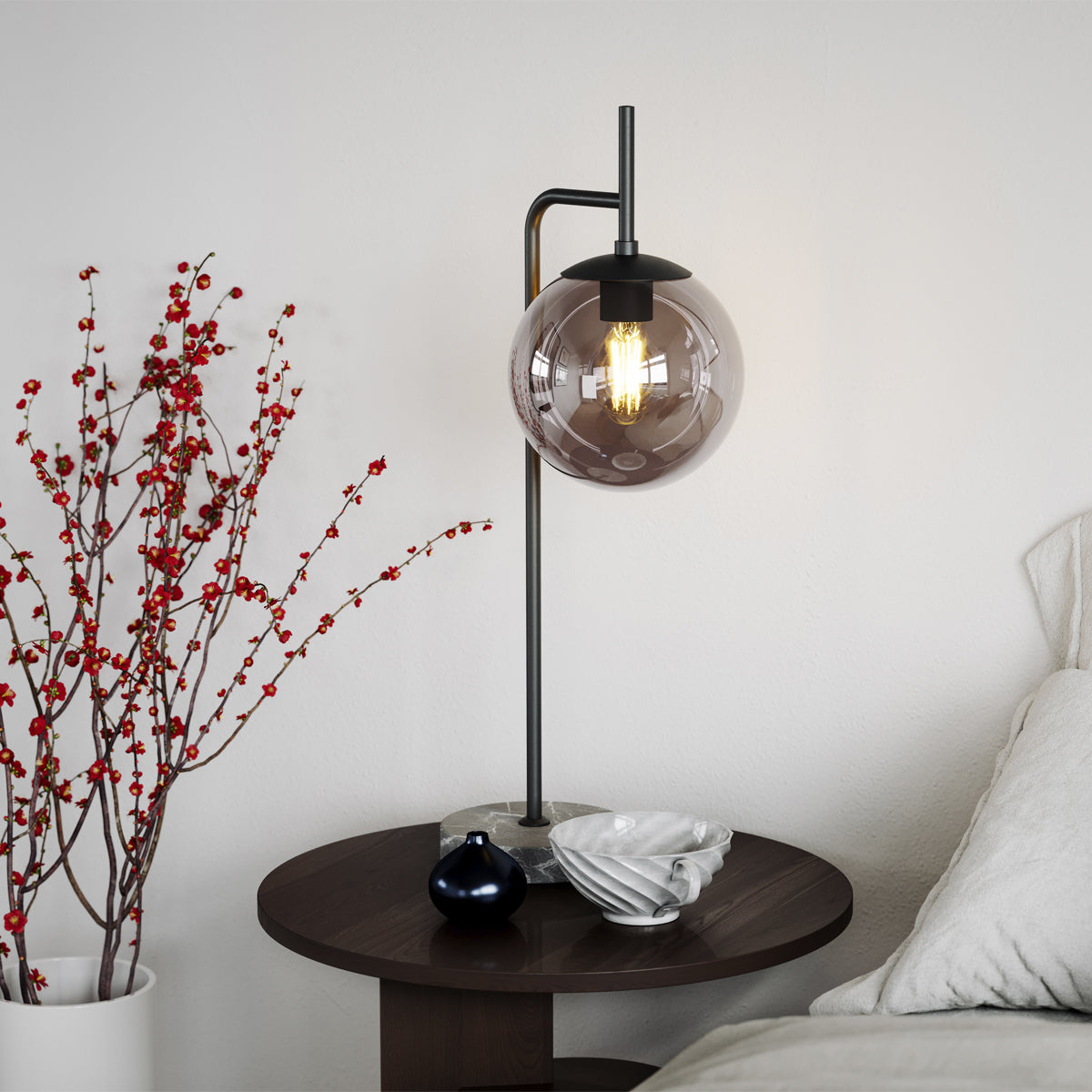 Boyle bordlampe fra By Rydens