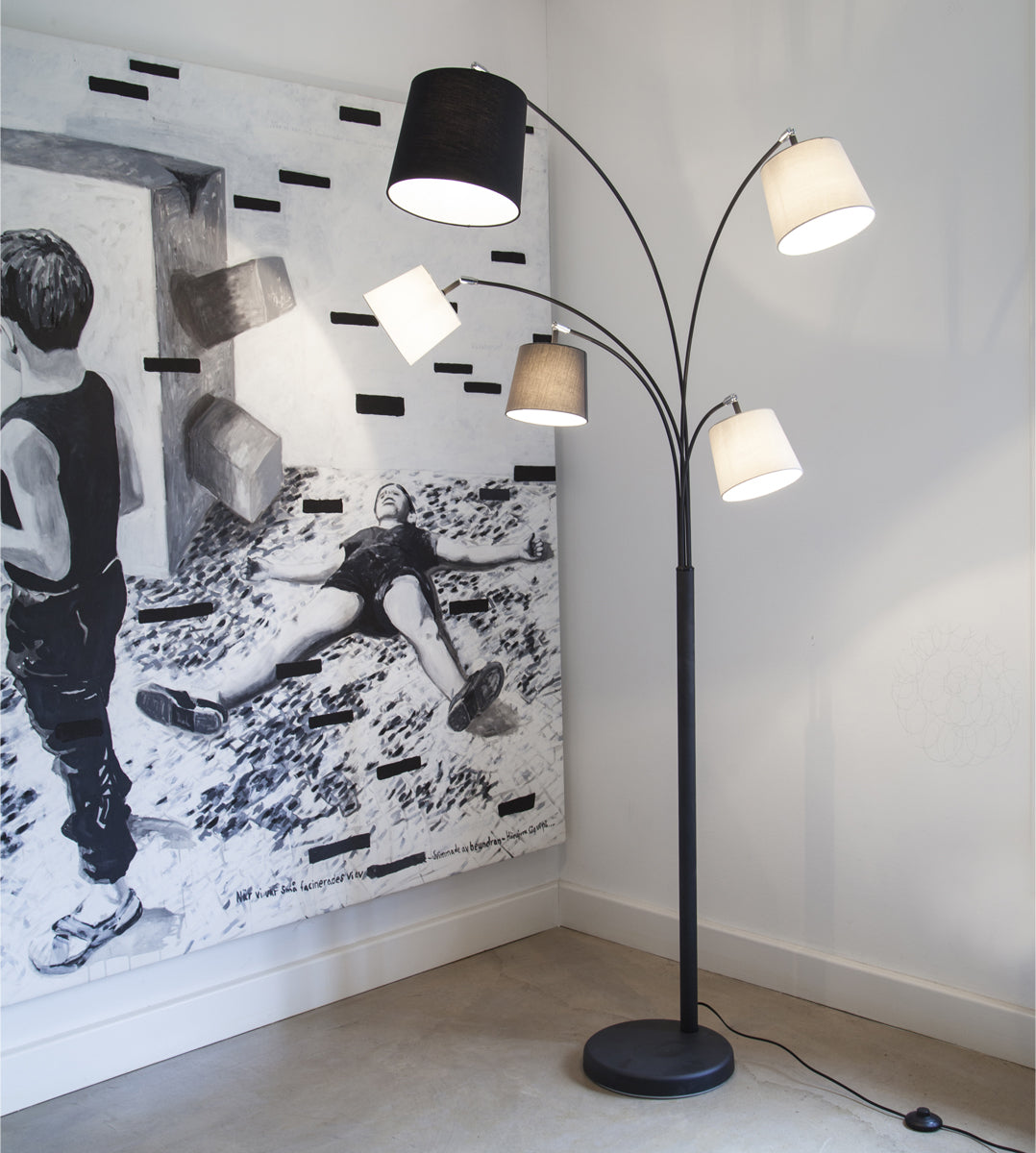 Foggy gulvlampe fra By Rydens sandsort