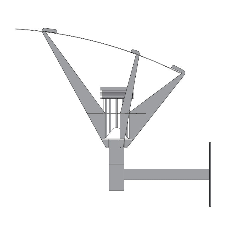 Ingolf LED væg david super light