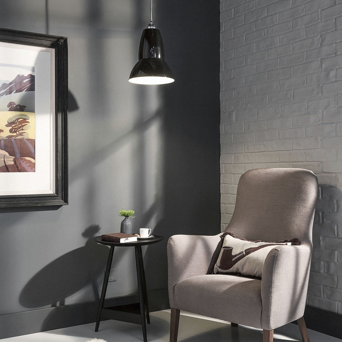 Original 1227 brass Maxi pendel Anglepoise