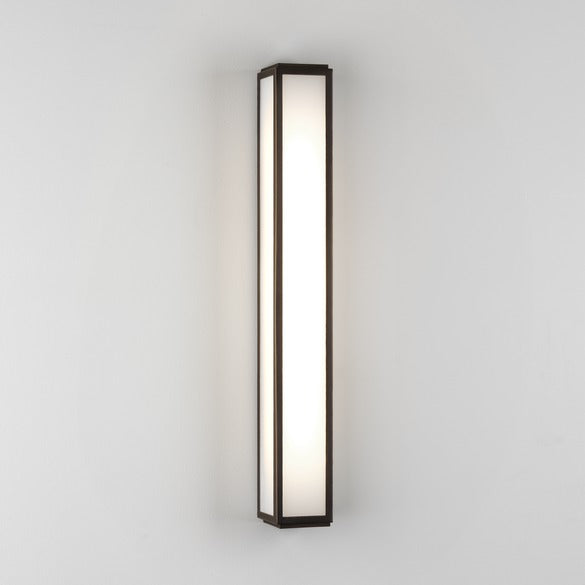 mashiko 600 led bronze væglampe astro lighting