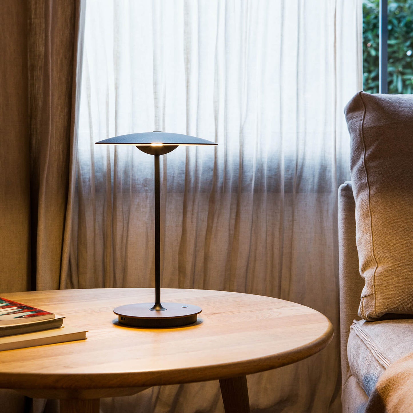 miljøbillede af Ginger 20 M wenge bordlampe fra marset 2