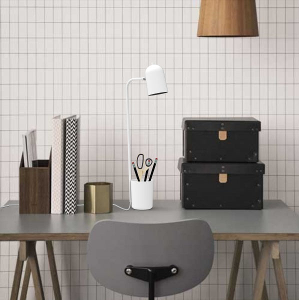Miljøbillede af Buddy bordlampe i hvid fra Northern Lighting