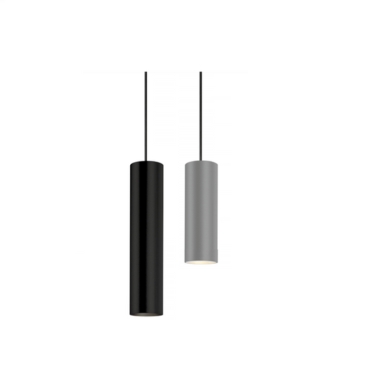 Ray pendel Wever & Ducré lille aluminium og stor sort