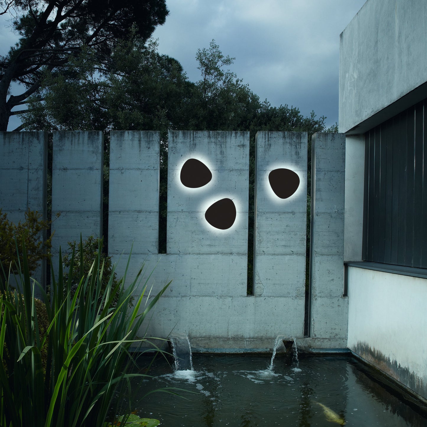 Tria outdoor væglampe Bover