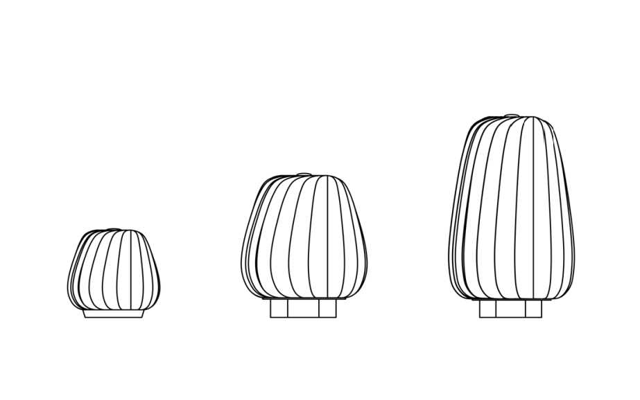 ST906 bordlampe Tom Rossau
