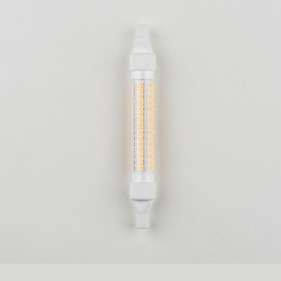 R7s 118mm 9W 2200K-3000K dim to warm 800Lm Ra80