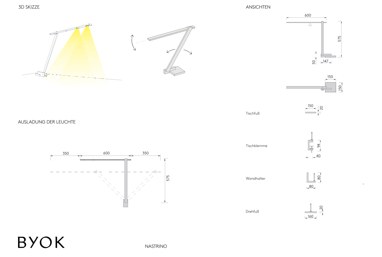 Nastrino bordlampe BYOK