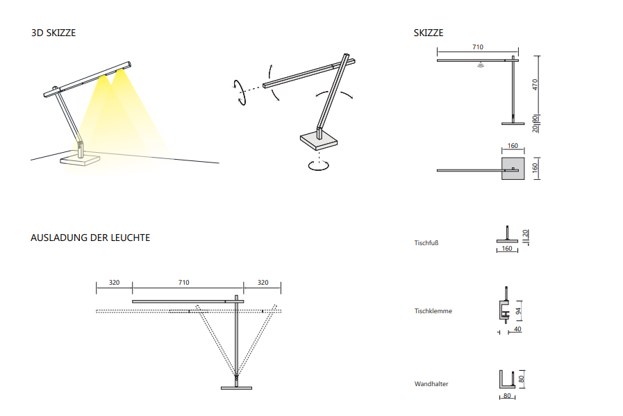 Squadrina bordlampe BYOK