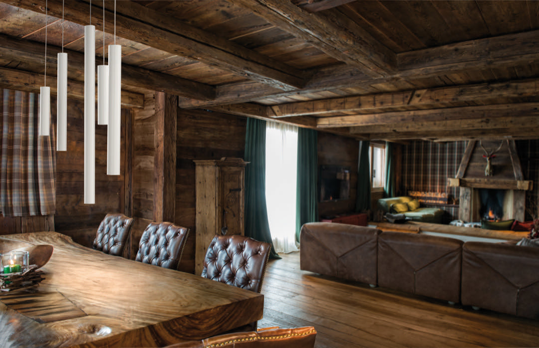 A-tube pendel i hvid fra studio Italia design