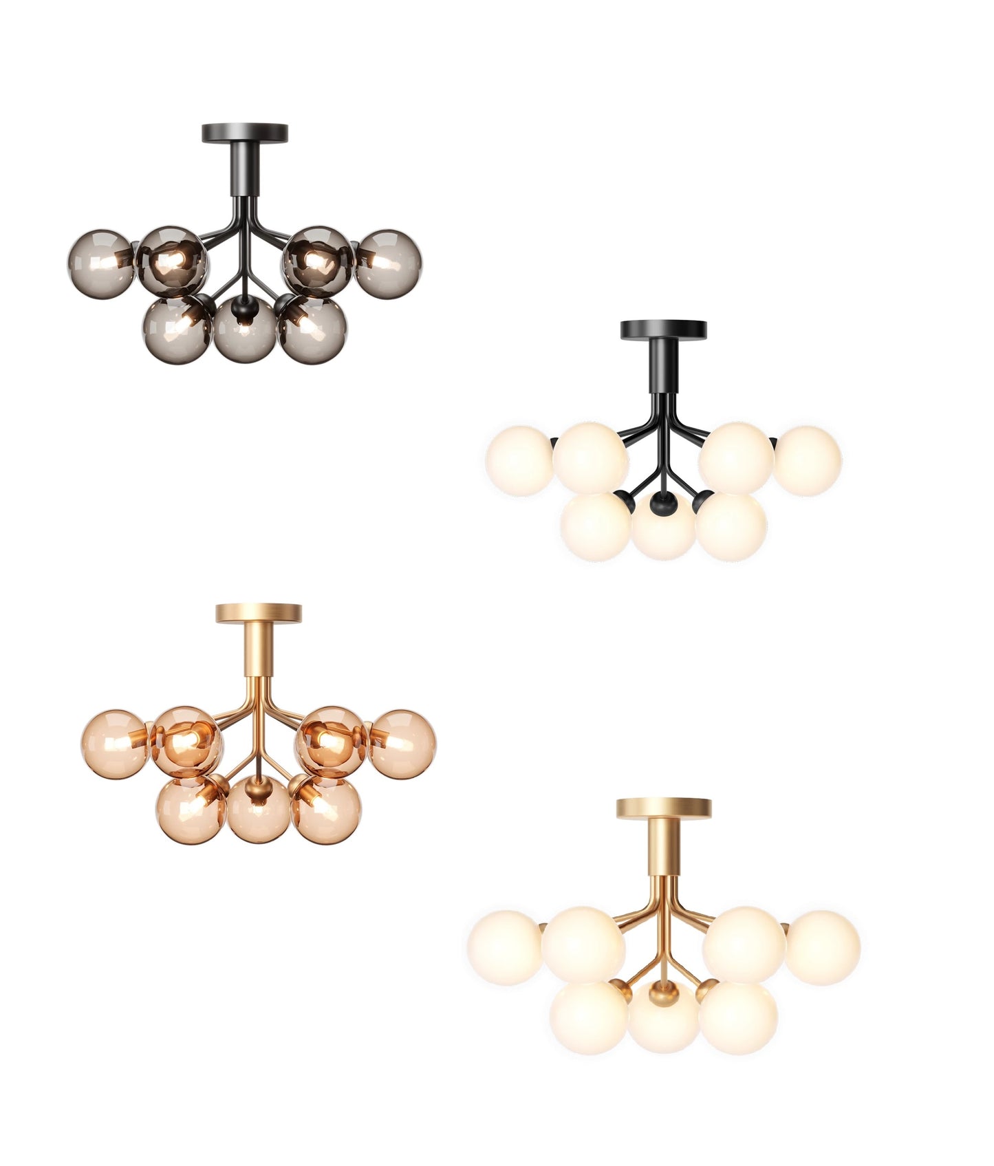 Apiales 9 loftlampe fra Nuura
