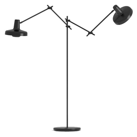 Arigato sort gulvlamper AR-F2 fra Gropa Products