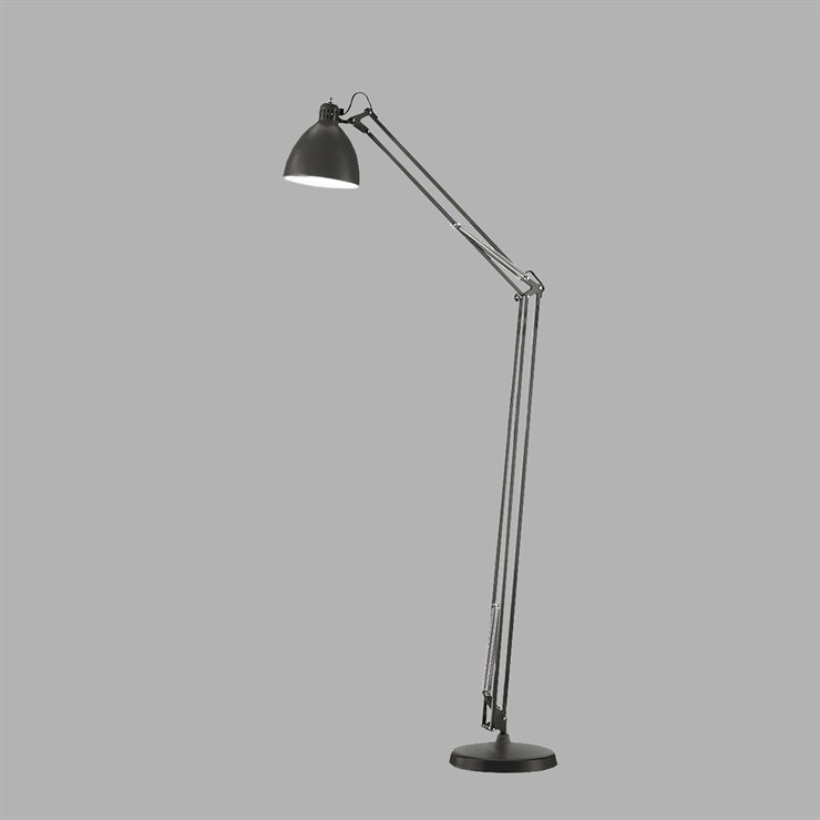 Archi F2 sort gulvlampe fra light point