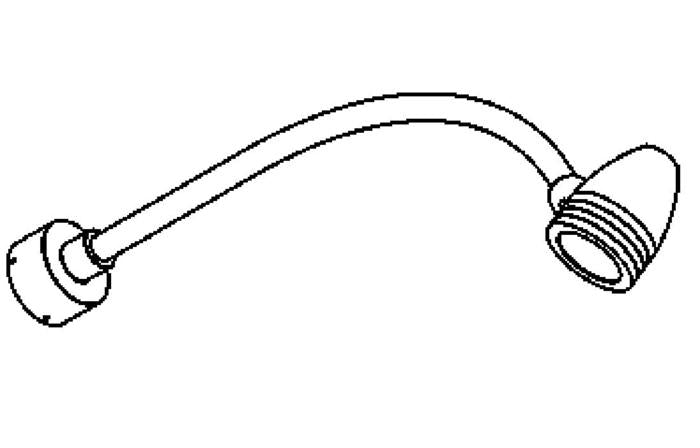 Cuba W1305 12V udendørs væglampe PSM Lighting