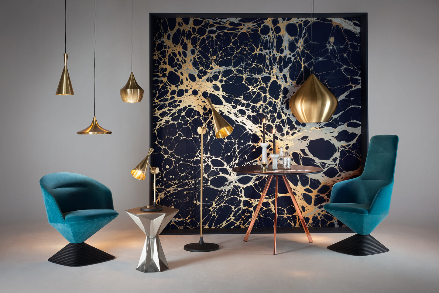 Beat shade tall pendel Tom Dixon