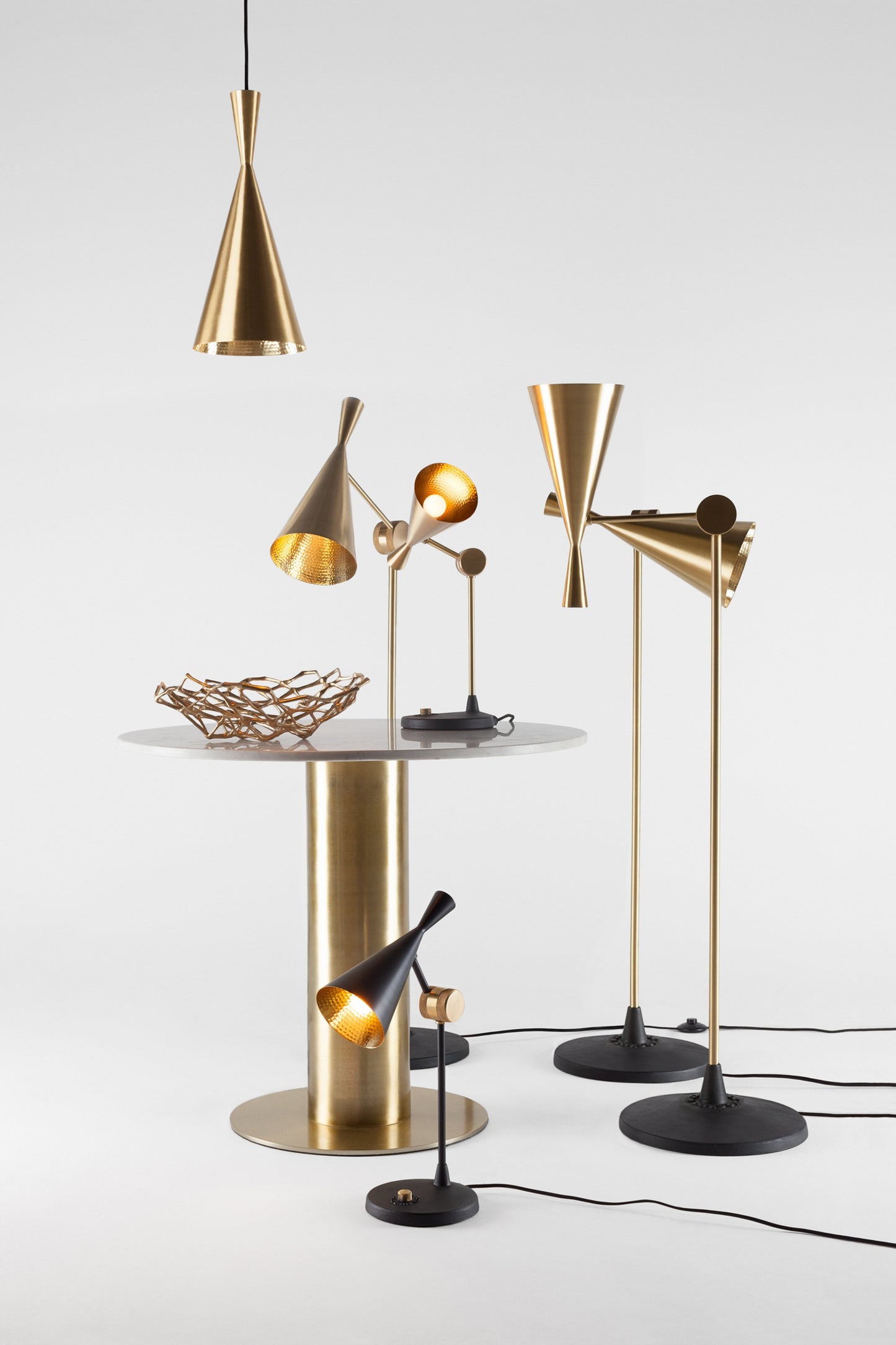 Beat shade tall pendel Tom Dixon