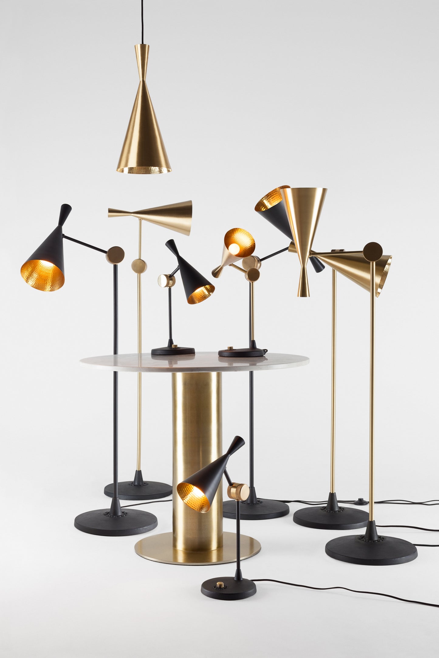 Beat shade tall pendel Tom Dixon