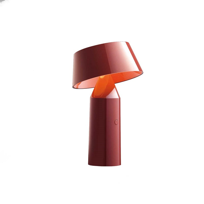 Bicoca i wine red bordlampe fra Marset