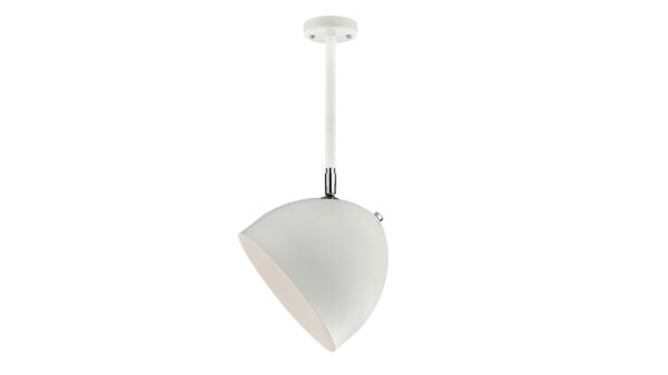 Hvid Bissen loftlampe ABC lys