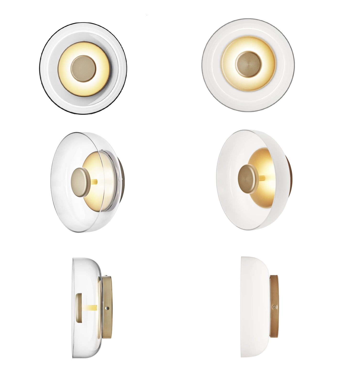 Blossi væg/-loftlampe fra Nuura