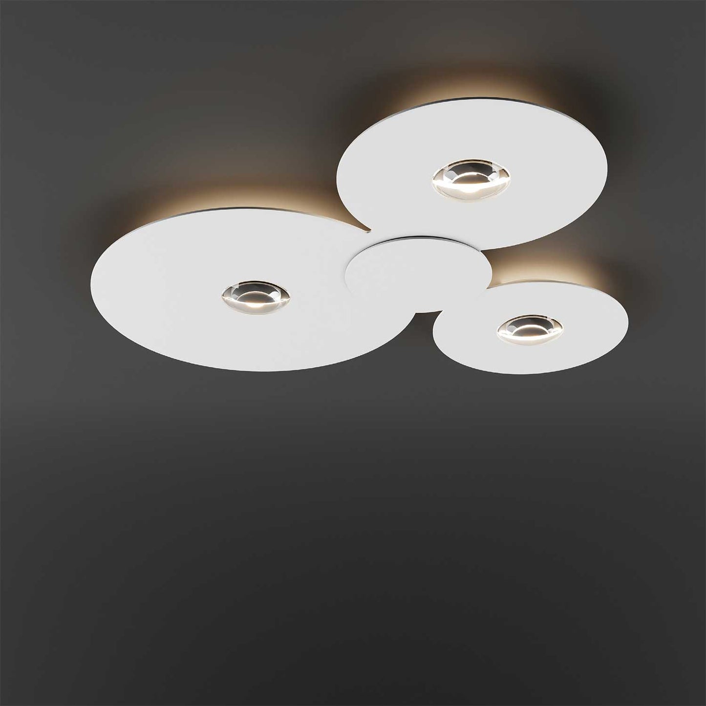 Miljøbillede af Bugia Mega loftlampe i krom Studio Italia Design 8