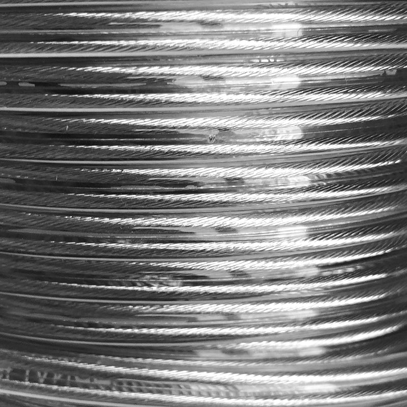 Transperent ledning 2x0,75 mm