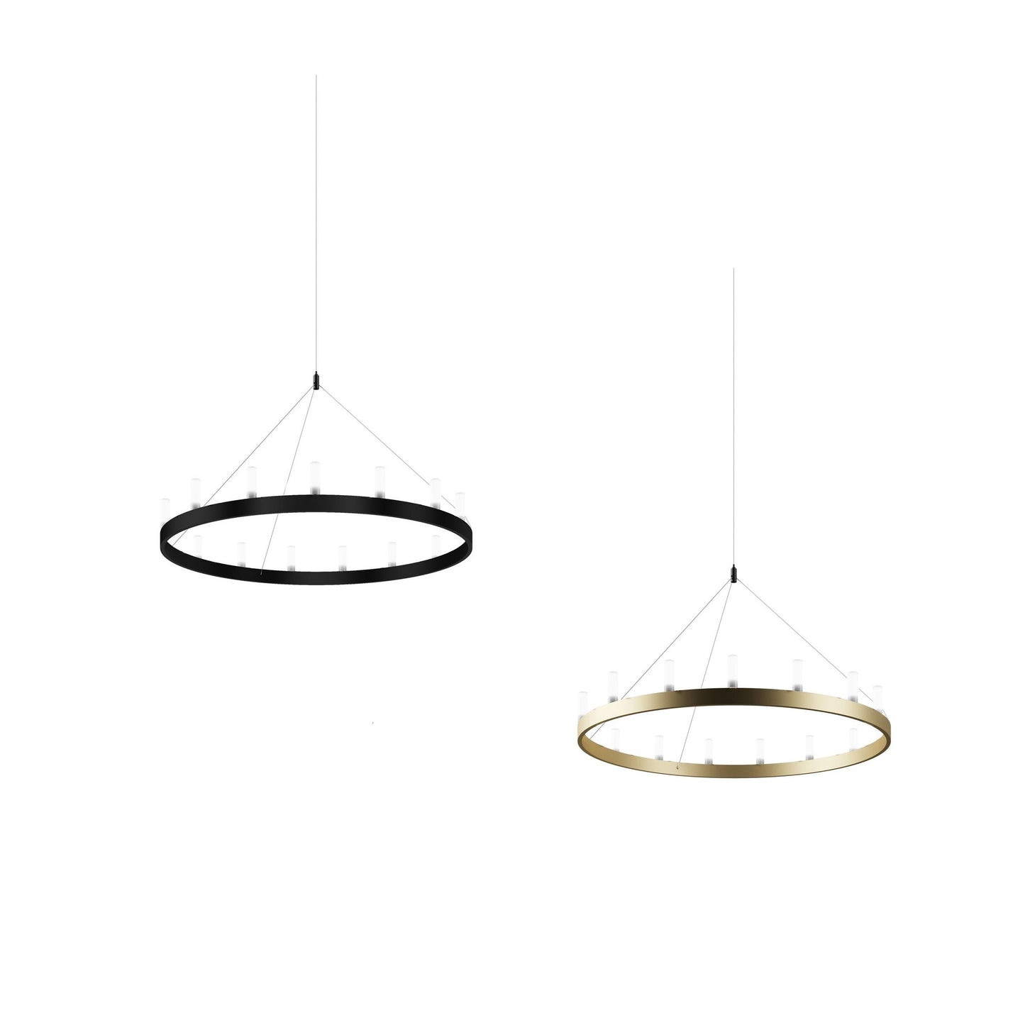 Chandelier small lysekrone Fontana Arte