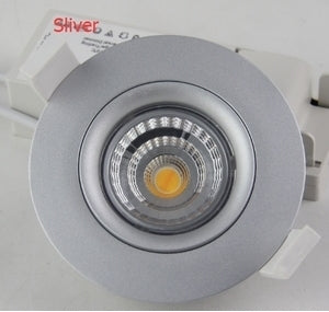 Adél downlight i farven silver fra Lamper 4U