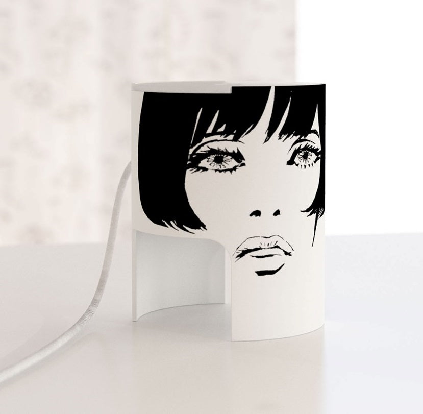 Civetta (Guido Crepax) bordlampe fra Martinelli Luce