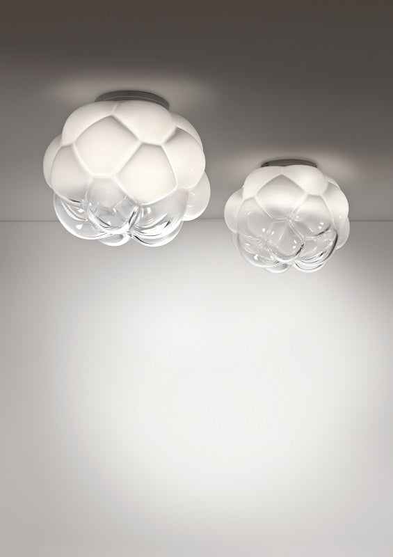 Cloudy Ø 26 og Ø 40 cm loftlampe fra Fabbian