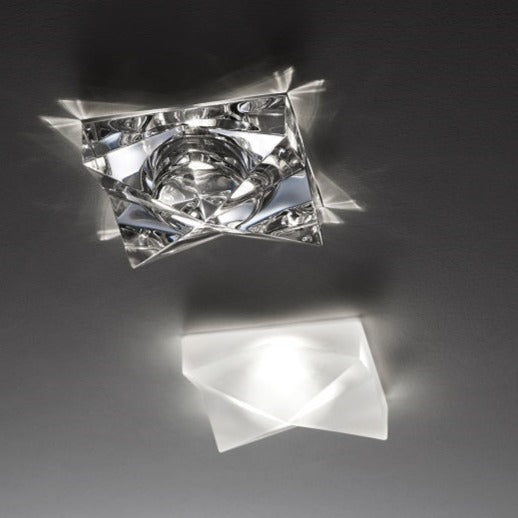 Cindy D27 klar og hvid downlight Fabbian