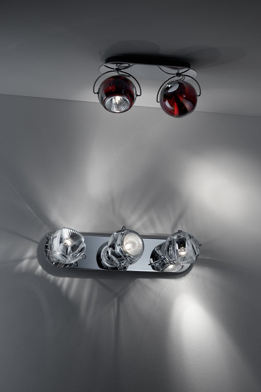 Beluga 2 væg/-loftlampe fra Fabbian