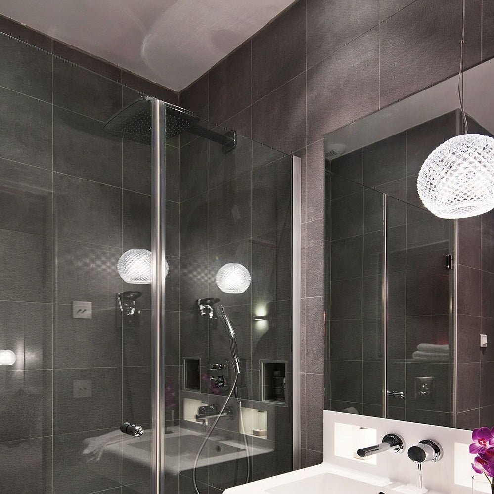 Miljøbillede Diamond&Swirl pendel Fabbian diamond