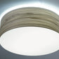 Drum Loftlampe i grå i Ø 50 cm
