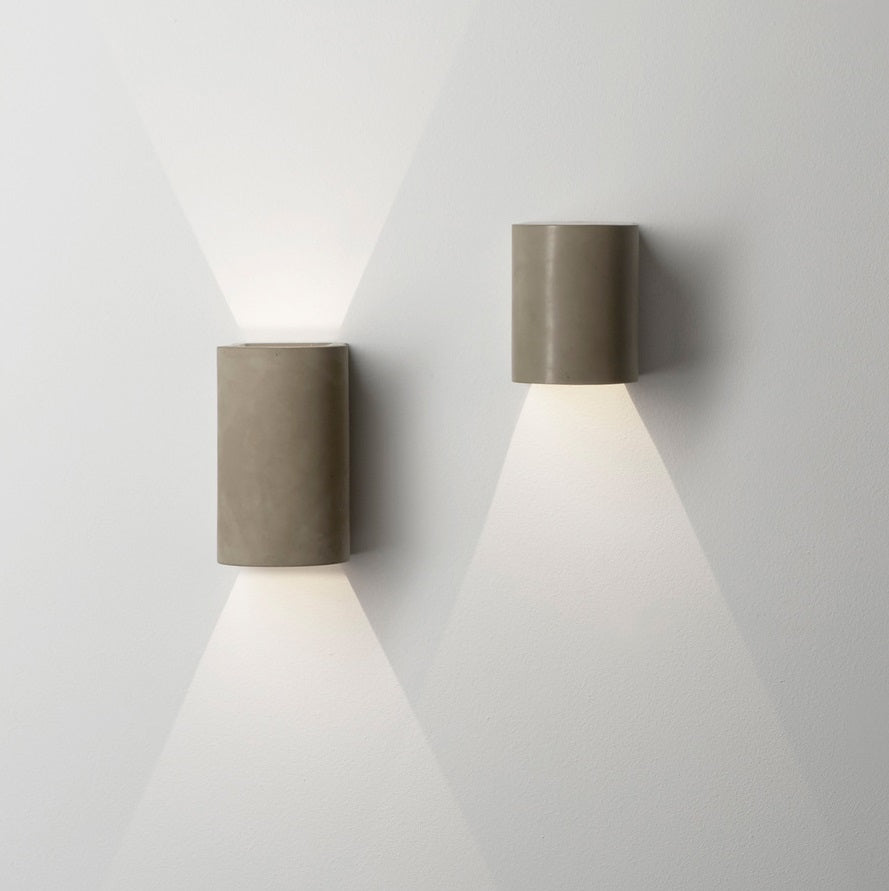 Dunbar 120 Concrete væglampe fra Astro Lighting