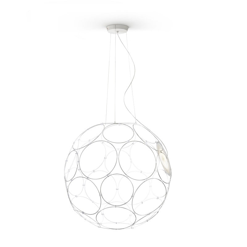 Giro F30 Ø 67 cm pendel i hvid fra Fabbian