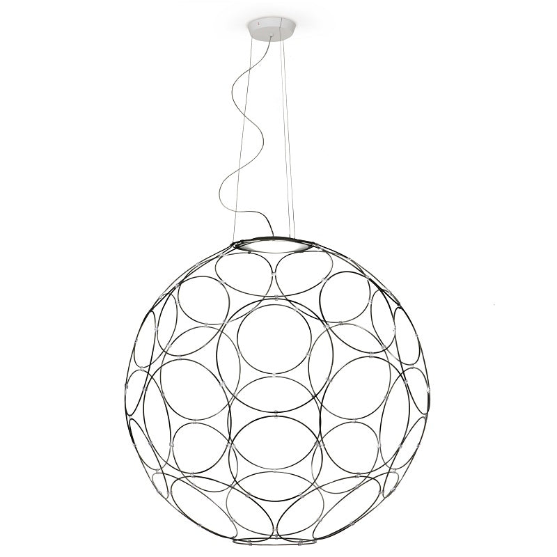 Giro F30 Ø 85 cm pendel i antracitgrå fra Fabbian