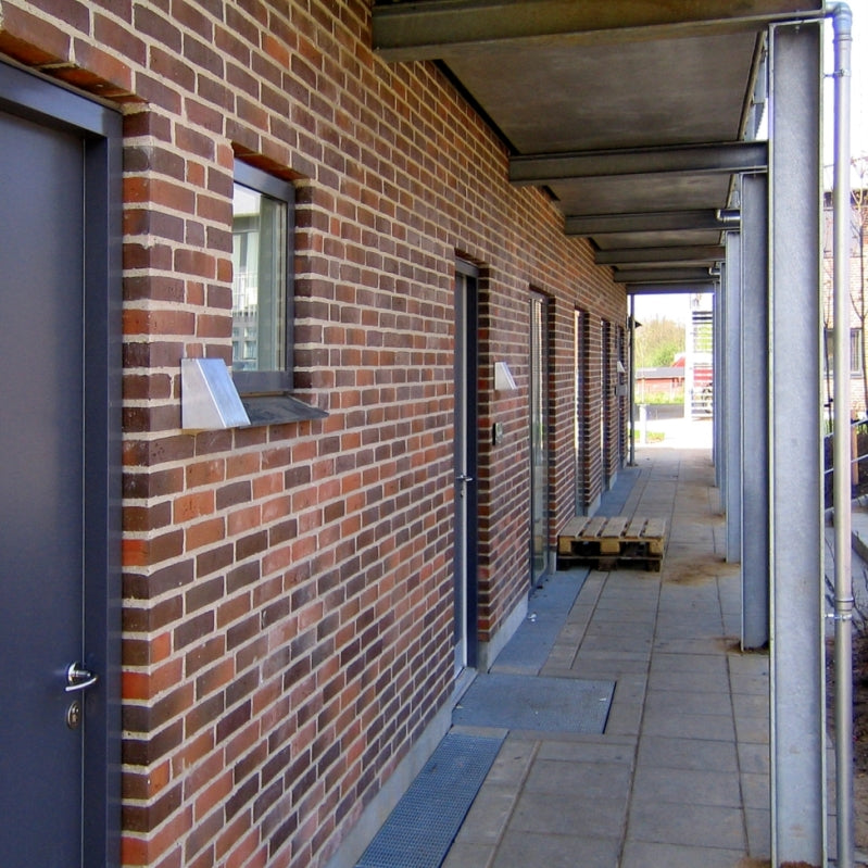 felix væglampe i galvaniseret