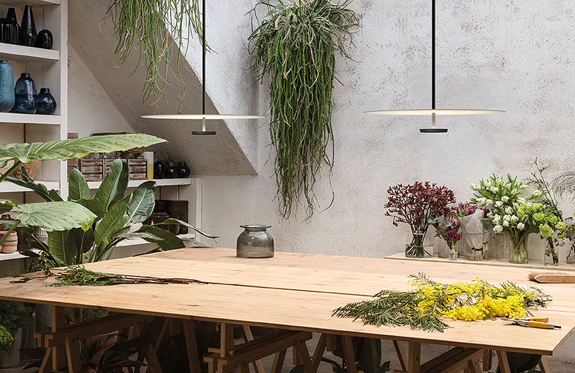 Flat pendel vibia